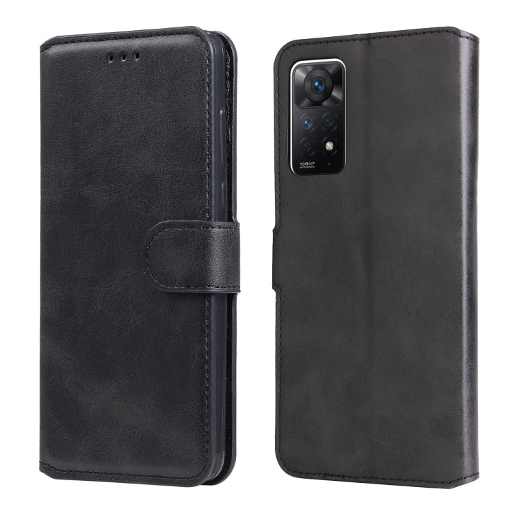 For Xiaomi Redmi Note 11 Pro 4G / 5G Classic Calf Texture Flip Leather Case