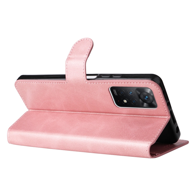 For Xiaomi Redmi Note 11 Pro 4G / 5G Classic Calf Texture Flip Leather Case