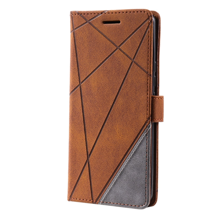 For Honor 50 Pro Skin Feel Splicing Leather Phone Case