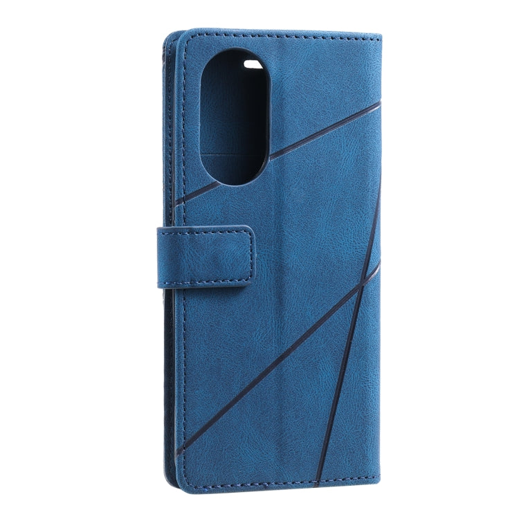 For Honor 50 Pro Skin Feel Splicing Leather Phone Case