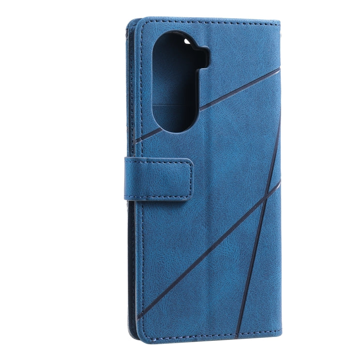 For Honor 60 Pro Skin Feel Splicing Leather Phone Case