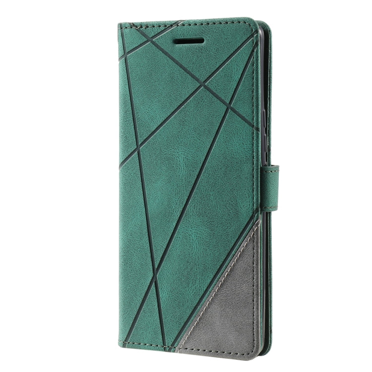 For Honor 60 Pro Skin Feel Splicing Leather Phone Case