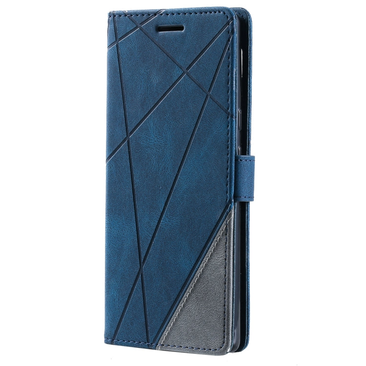 For Google Pixel 6 Pro Skin Feel Splicing Leather Phone Case