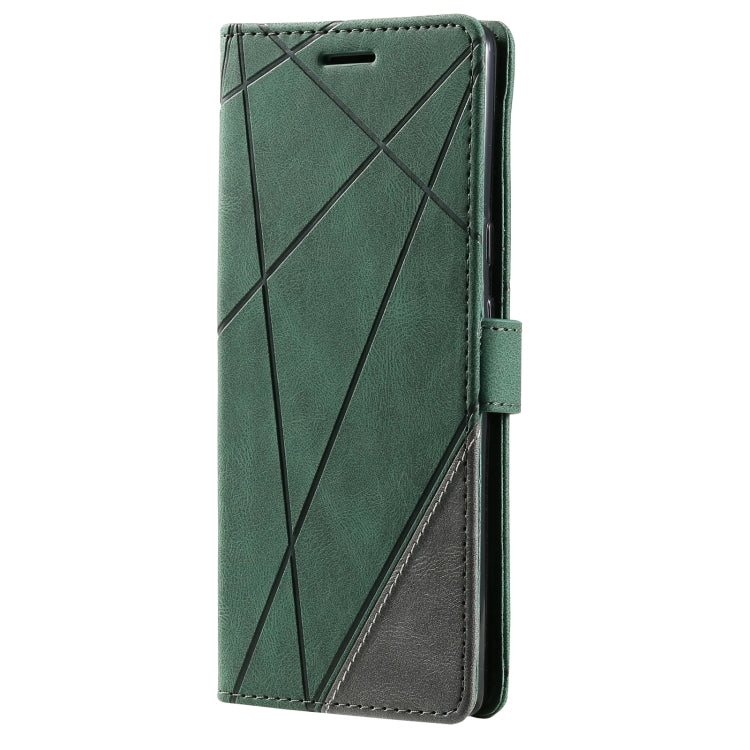 For Google Pixel 6 Skin Feel Splicing Leather Phone Case