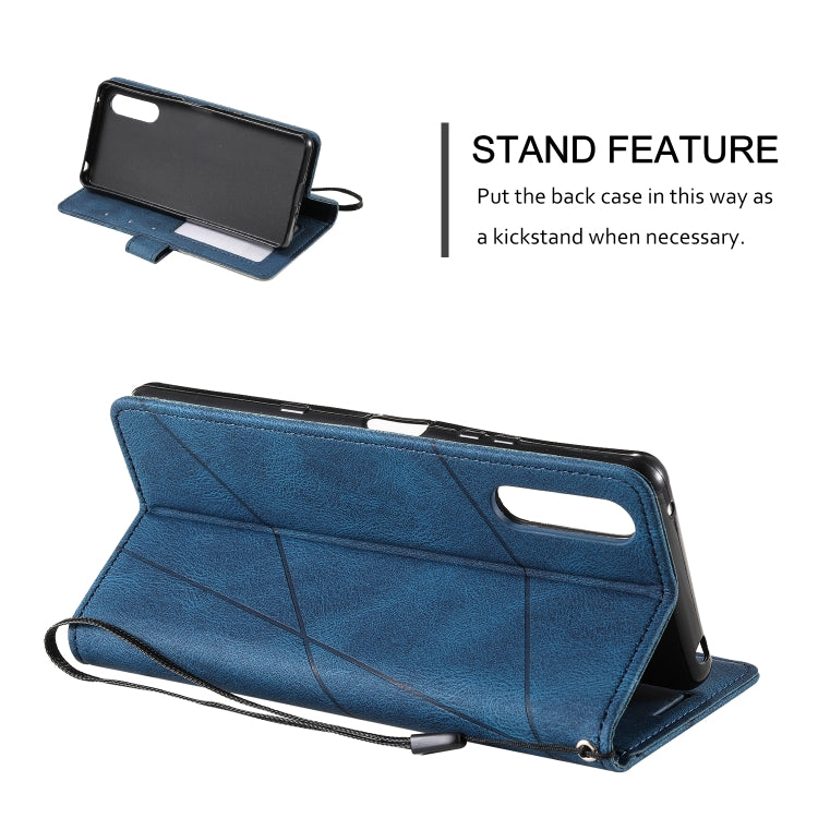 For Sony Xperia 5 III Skin Feel Splicing Leather Phone Case