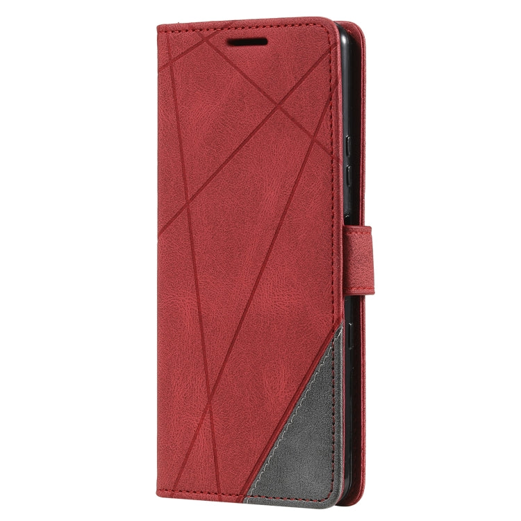 For Sony Xperia 5 III Skin Feel Splicing Leather Phone Case