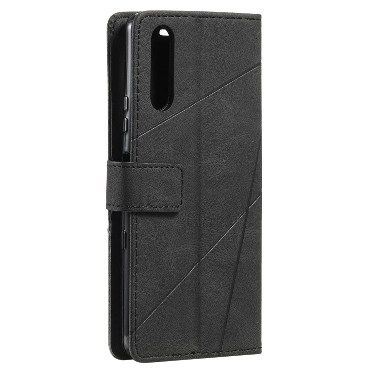 For Sony Xperia 5 III Skin Feel Splicing Leather Phone Case