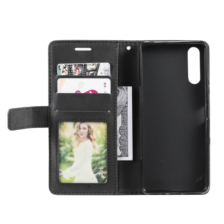 For Sony Xperia 5 III Skin Feel Splicing Leather Phone Case