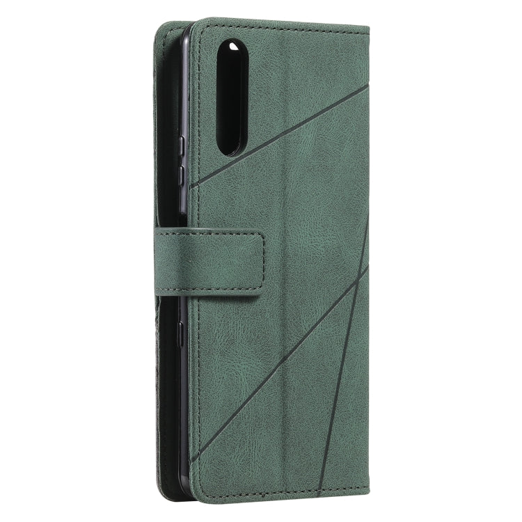 For Sony Xperia 5 III Skin Feel Splicing Leather Phone Case