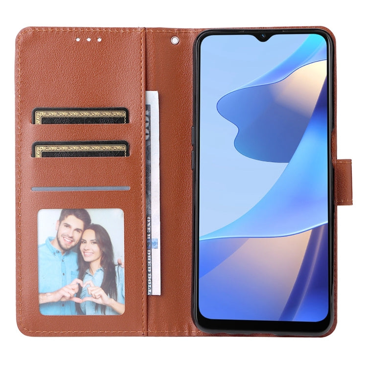 For OPPO A16 3 Card Slots Multifunctional Leather Phone Case