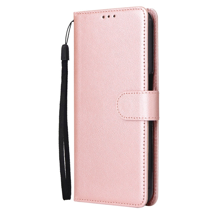For OPPO A16 3 Card Slots Multifunctional Leather Phone Case