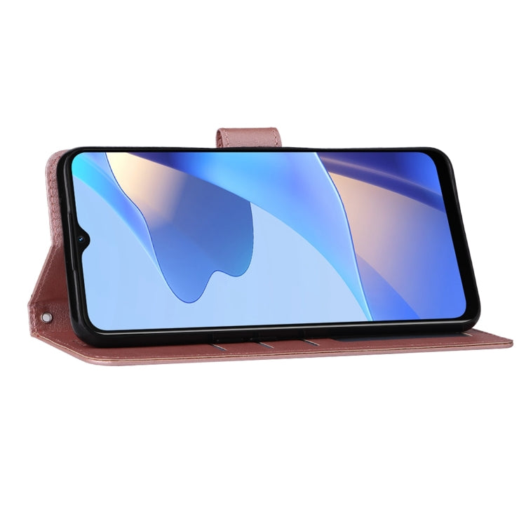 For OPPO A16 3 Card Slots Multifunctional Leather Phone Case