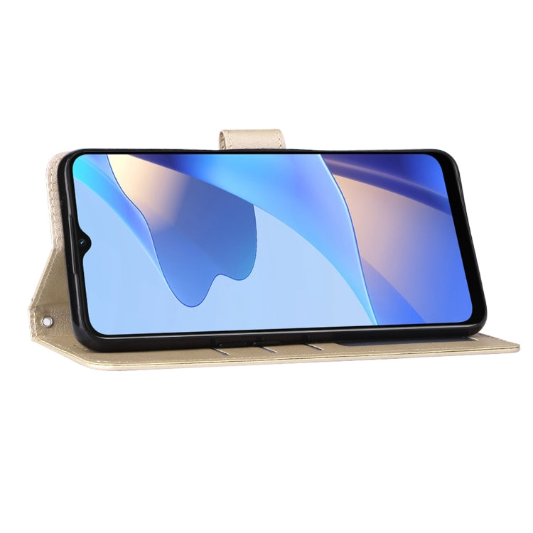 For OPPO A16 3 Card Slots Multifunctional Leather Phone Case