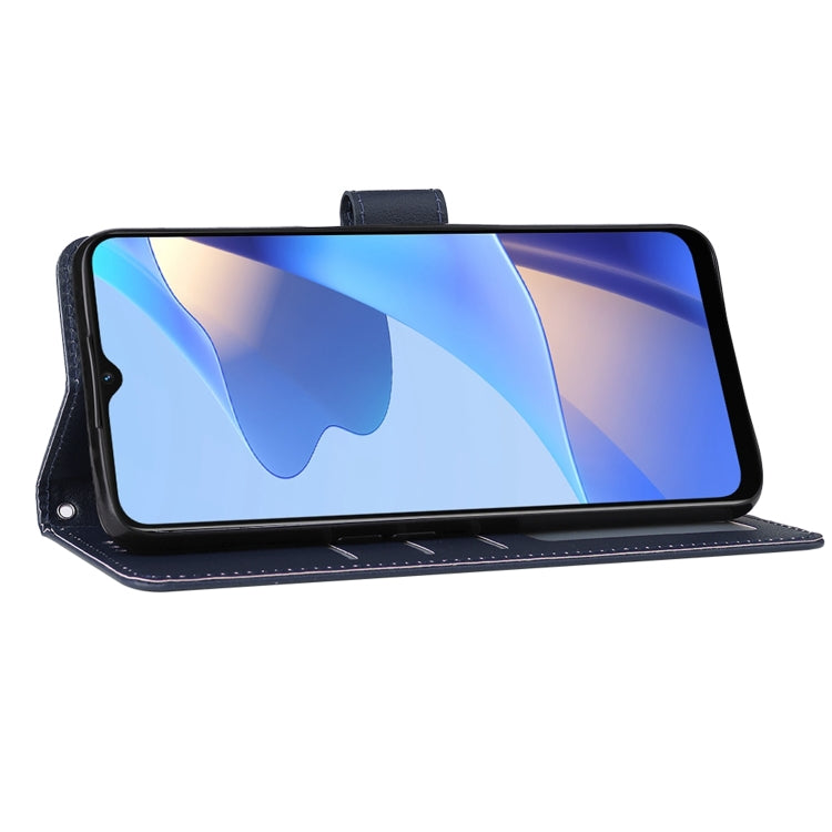 For OPPO A16 3 Card Slots Multifunctional Leather Phone Case