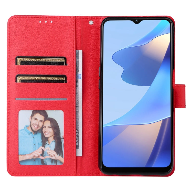 For OPPO A16 3 Card Slots Multifunctional Leather Phone Case