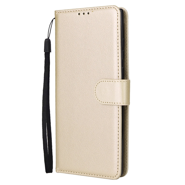 For Samsung Galaxy S22 Ultra 5G 3 Card Slots Multifunctional Leather Phone Case