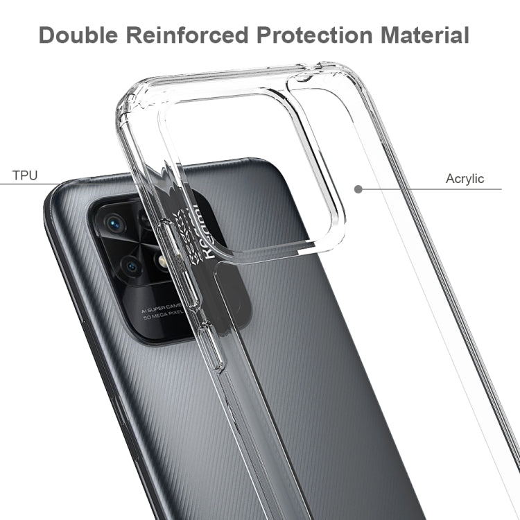 For Xiaomi Redmi 10C Scratchproof TPU + Acrylic Protective Phone Case