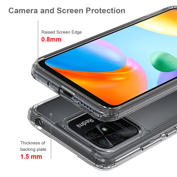 For Xiaomi Redmi 10C Scratchproof TPU + Acrylic Protective Phone Case