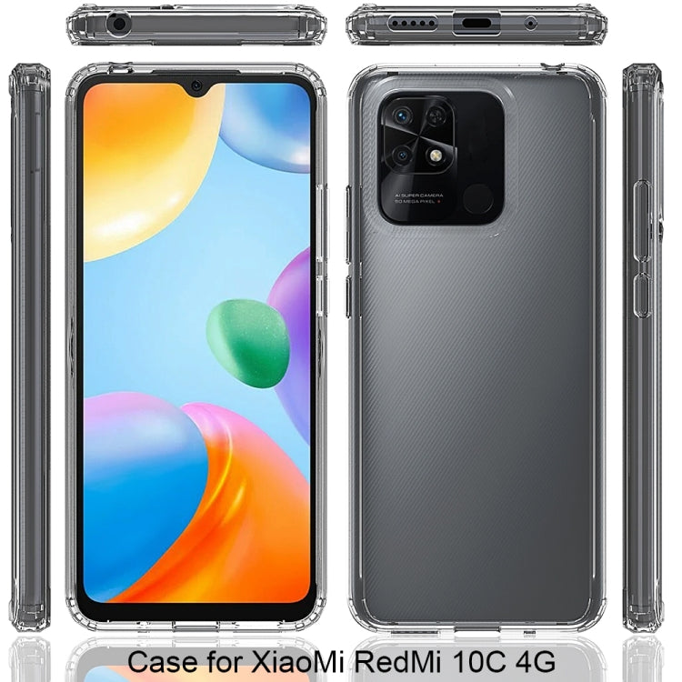 For Xiaomi Redmi 10C Scratchproof TPU + Acrylic Protective Phone Case