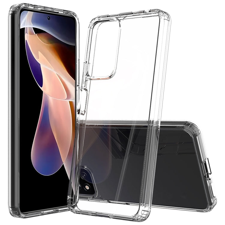 For Xiaomi Redmi Note 11 Pro+ 5G Scratchproof TPU + Acrylic Protective Phone Case