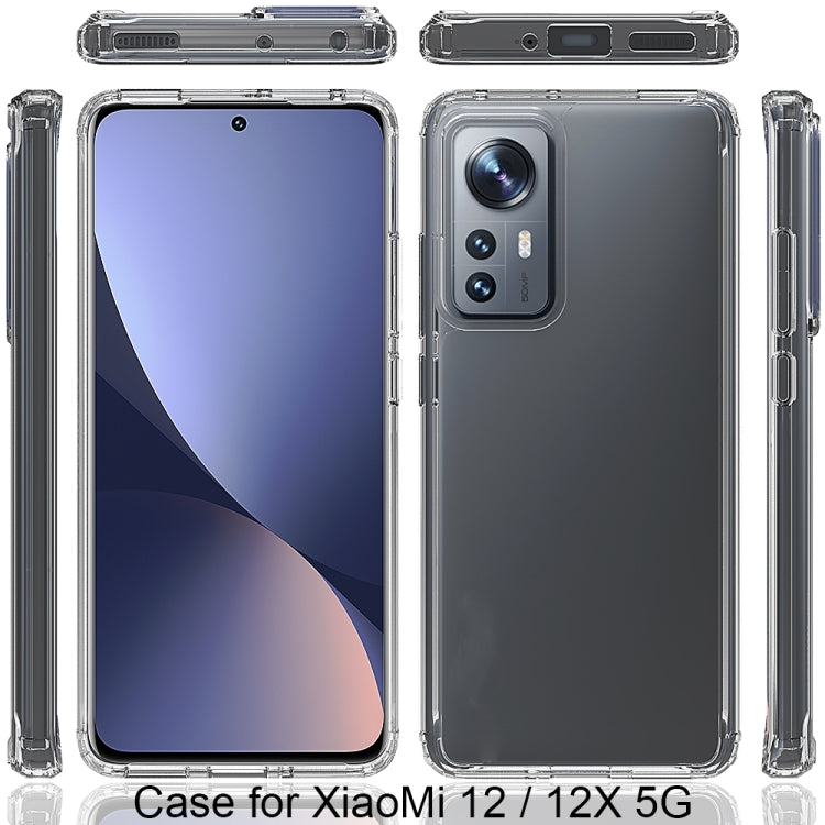 For Xiaomi 12 Pro Scratchproof TPU + Acrylic Protective Phone Case
