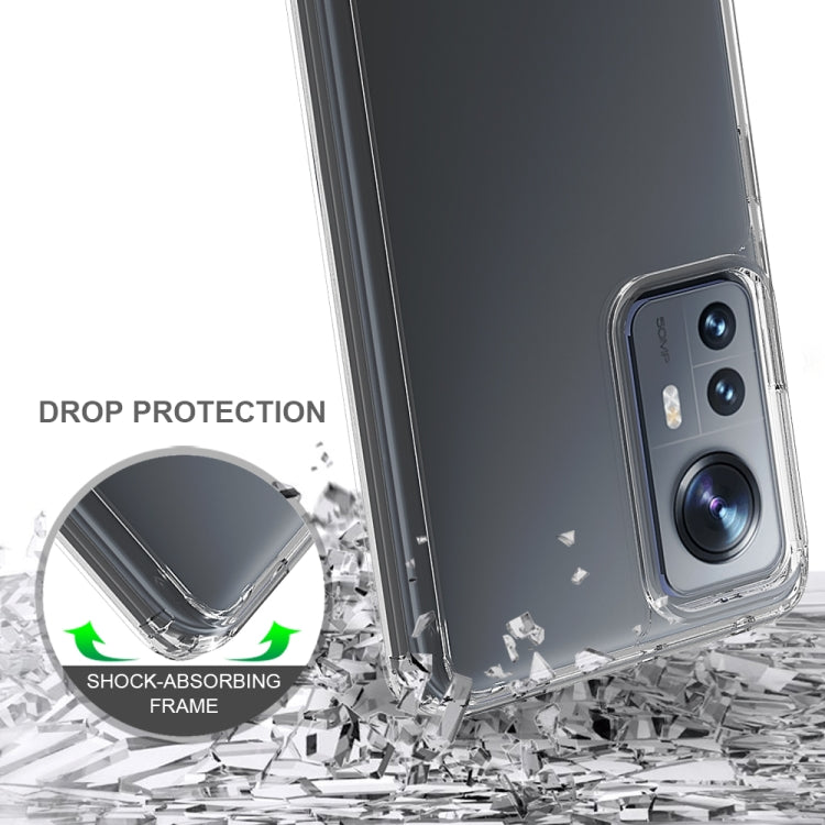 For Xiaomi 12/12X Scratchproof TPU + Acrylic Protective Phone Case