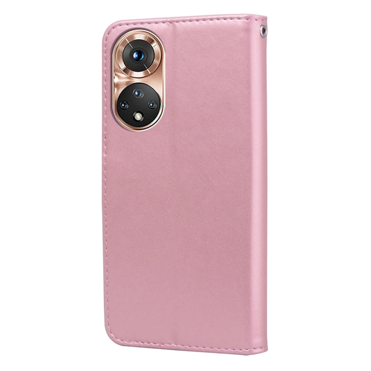 For Huawei nova 9 Rose Embossed Leather Phone Case