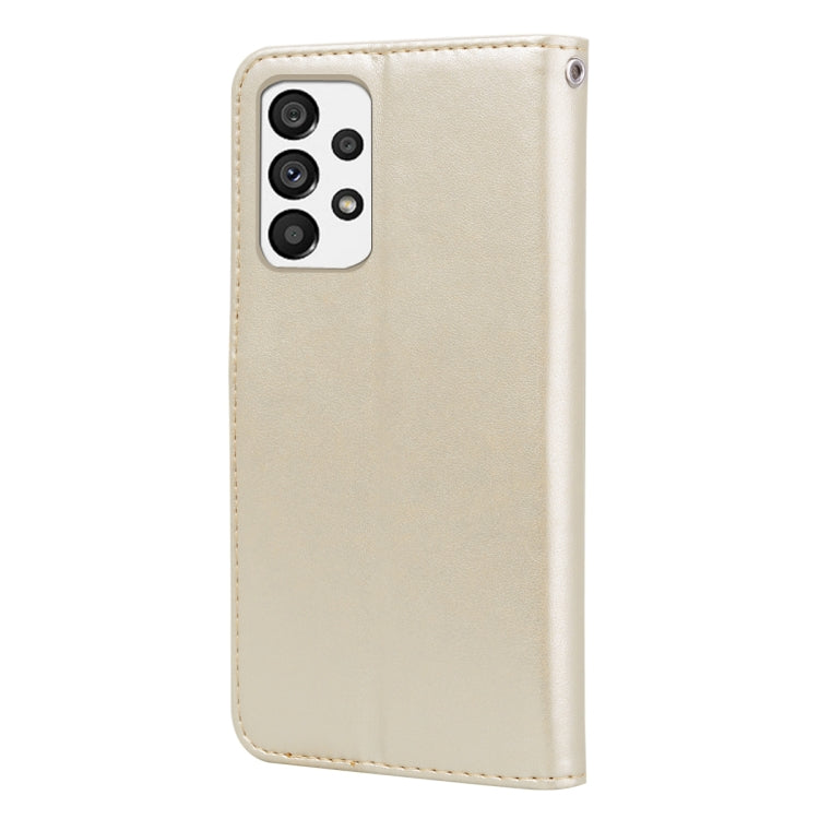 For Samsung Galaxy A23 Rose Embossed Leather Phone Case