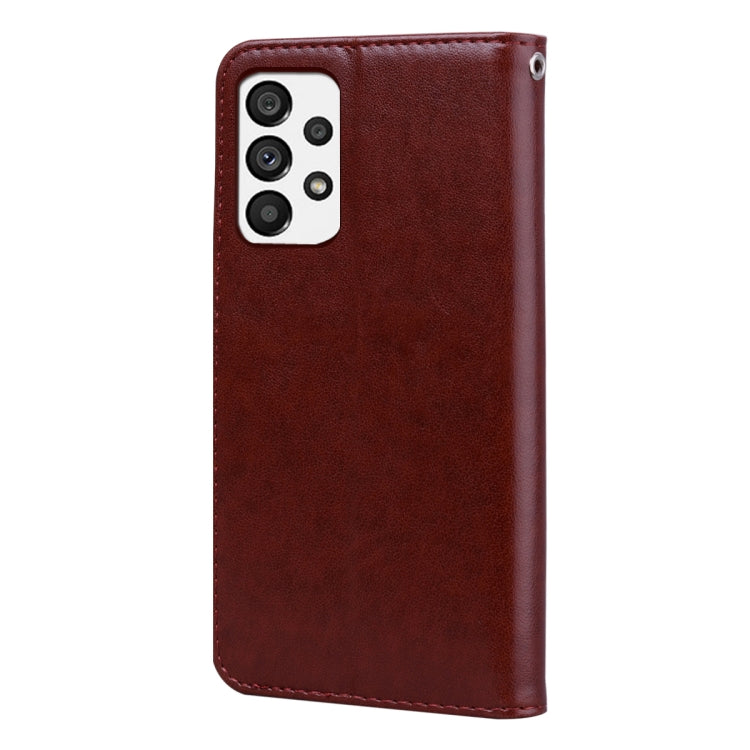 For Samsung Galaxy A23 Rose Embossed Leather Phone Case