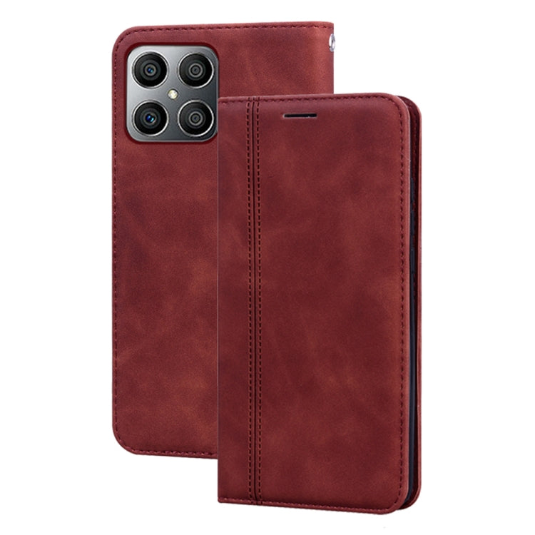 For Honor X8 / X30i Frosted Business Magnetic Flip Leather Phone Case