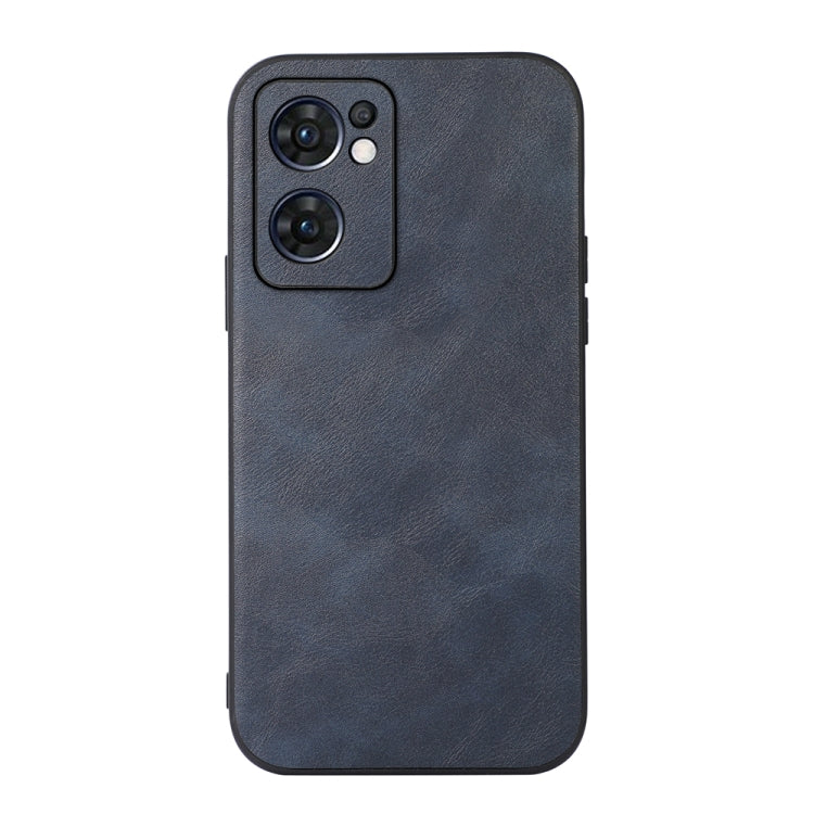 For OPPO Reno7 5G International Version / Find X5 Lite Cowhide Texture PU Phone Case