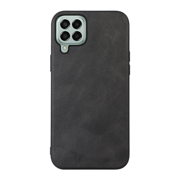 For Samsung Galaxy M33 5G Cowhide Texture PU Phone Case
