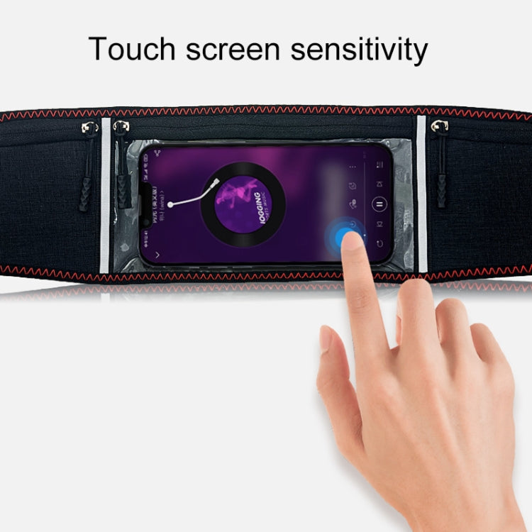 Transparent View Sports Waist Bag Pouch