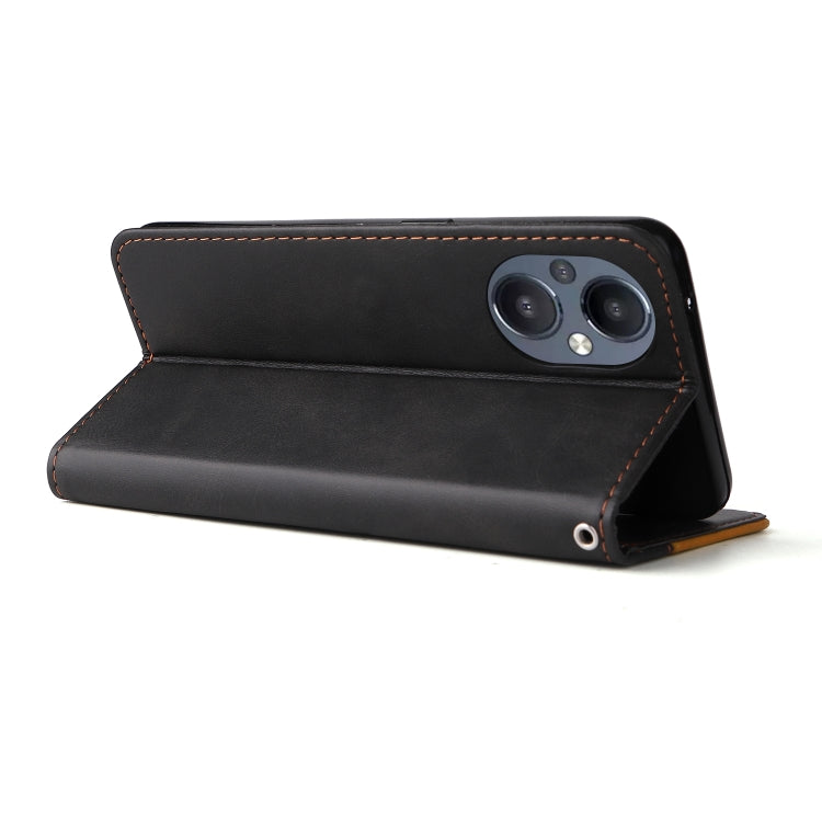 For OPPO Reno7 Z 5G / A96 5G Stitching-Color Flip Leather Phone Case