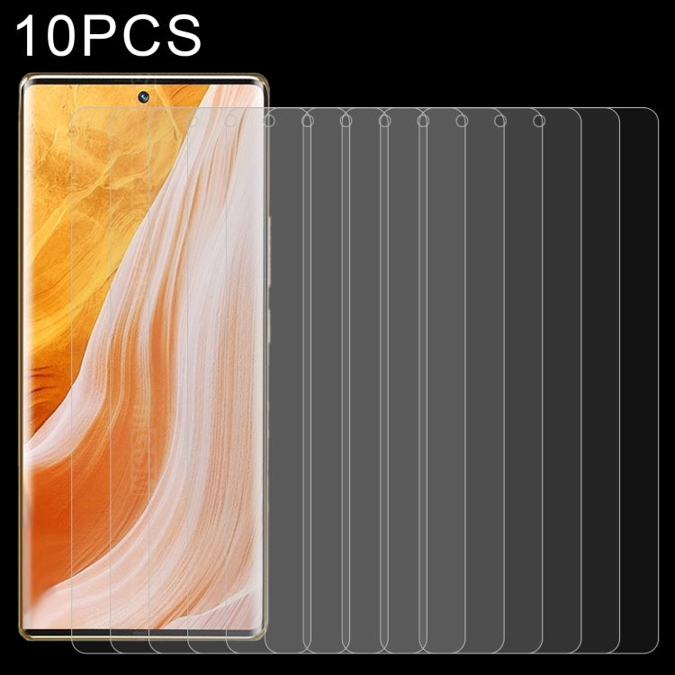 10 PCS 0.26mm 9H 2.5D Tempered Glass Film For ZTE Axon 40 Pro
