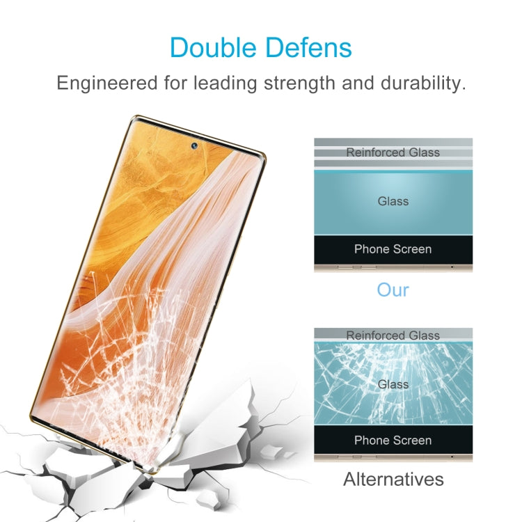 10 PCS 0.26mm 9H 2.5D Tempered Glass Film For ZTE Axon 40 Pro