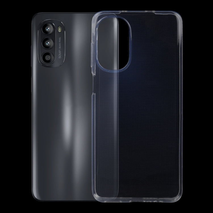 For Motorola Moto G52 0.75mm Ultra-thin Transparent TPU Phone Case