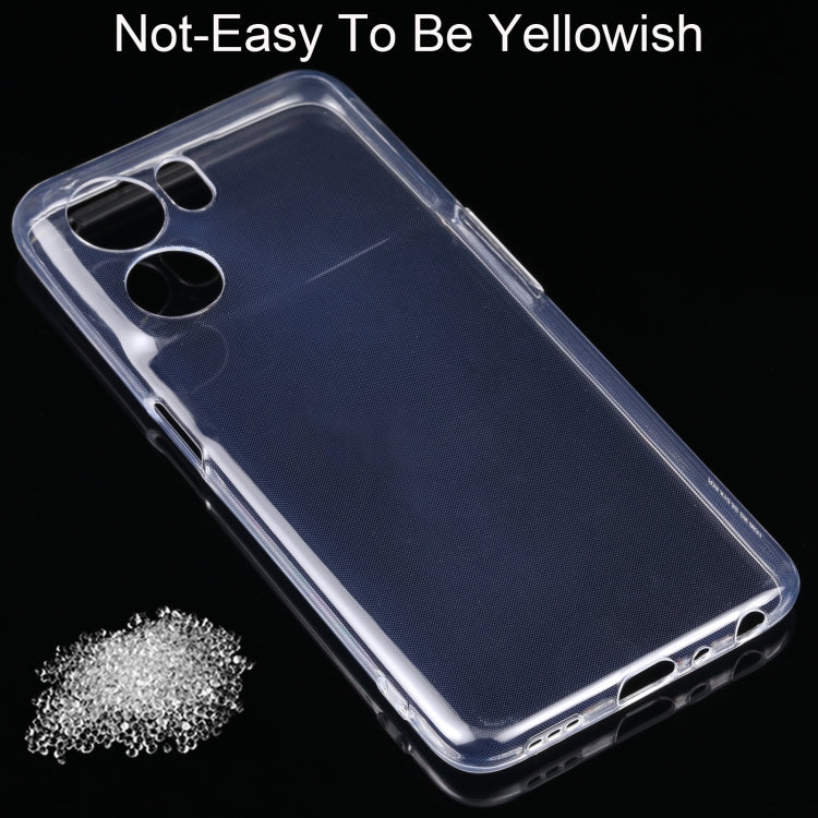 For OPPO K10 0.75mm Ultra-thin Transparent TPU Phone Case