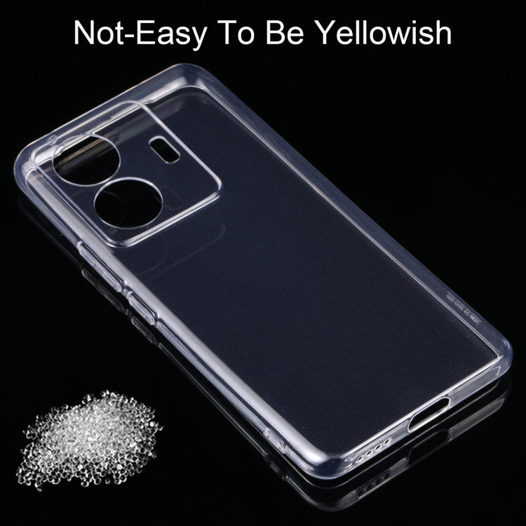 For vivo S15e 0.75mm Ultra-thin Transparent TPU Phone Case