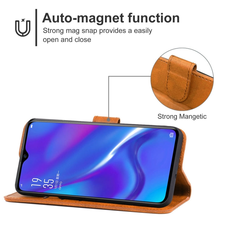 For OPPO RX17 Neo Leather Phone Case