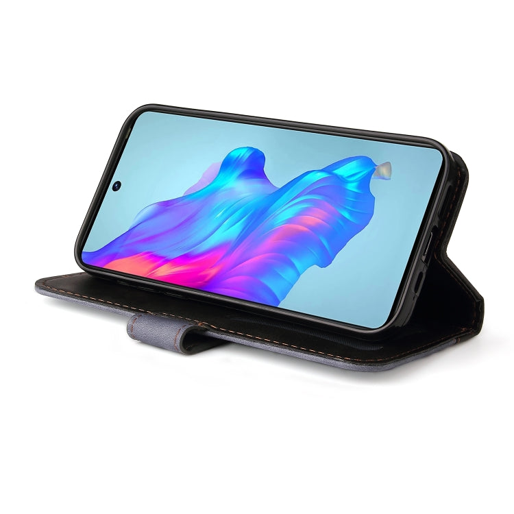 For Tecno Camon 18/18 P Stitching-Color Horizontal Flip Leather Case