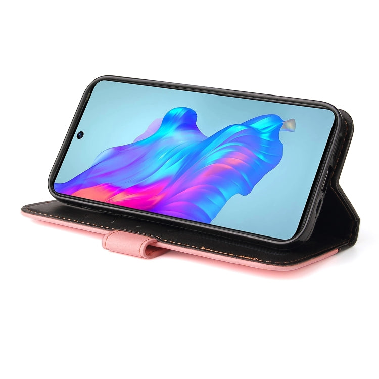 For Tecno Camon 18/18 P Stitching-Color Horizontal Flip Leather Case