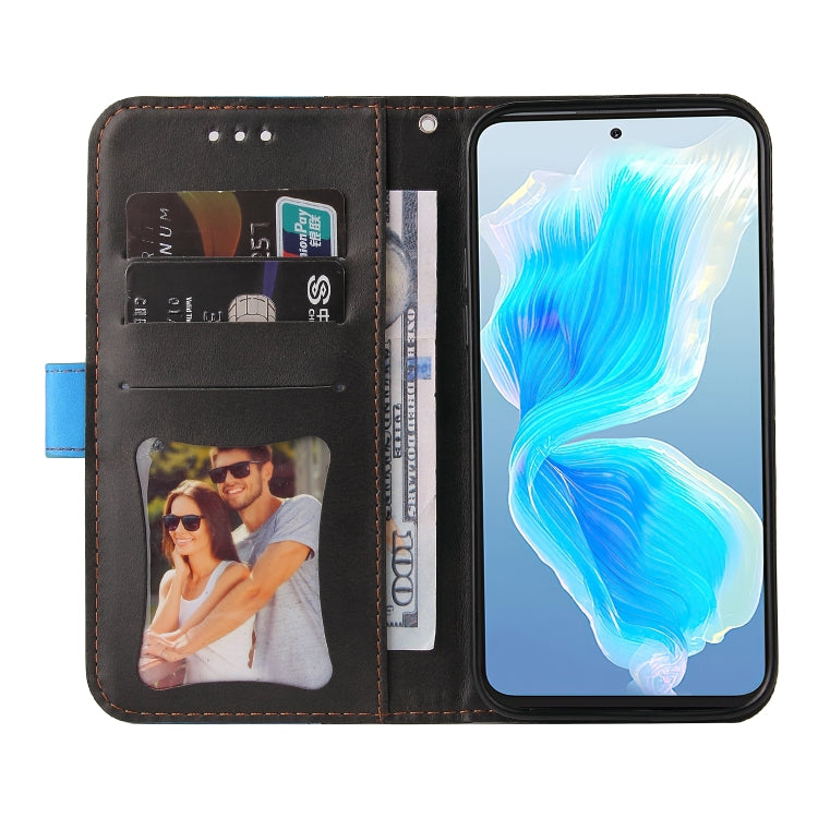 For Tecno Camon 18 Premier Stitching-Color Horizontal Flip Leather Case