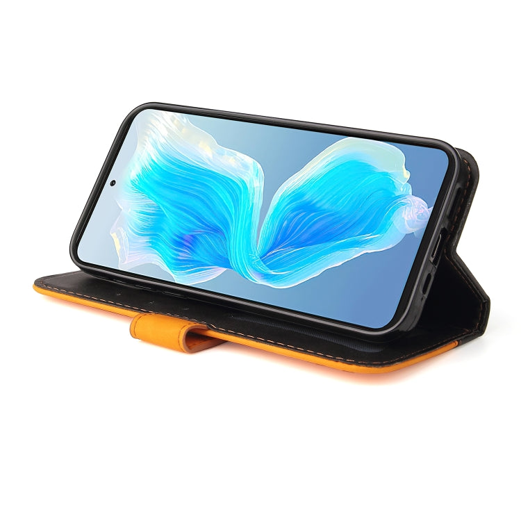 For Tecno Camon 18 Premier Stitching-Color Horizontal Flip Leather Case