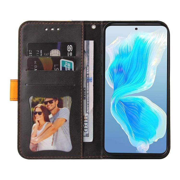 For Tecno Camon 18 Premier Stitching-Color Horizontal Flip Leather Case