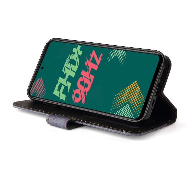 For Infinix Hot 11S Stitching-Color Horizontal Flip Leather Case