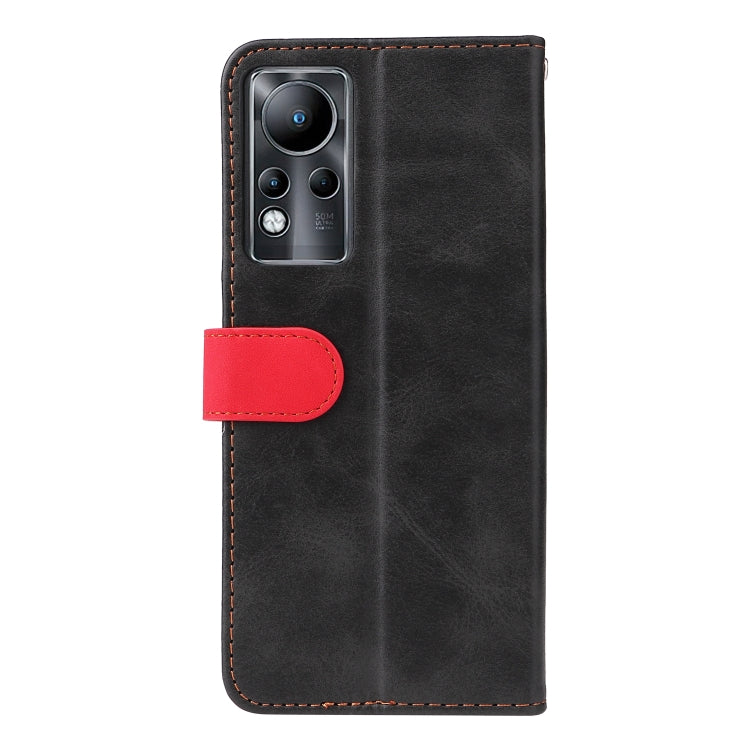 For Infinix Note 11 Stitching-Color Horizontal Flip Leather Case