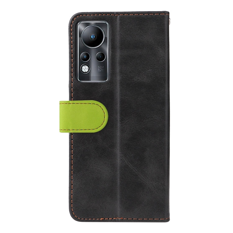 For Infinix Note 11 Stitching-Color Horizontal Flip Leather Case