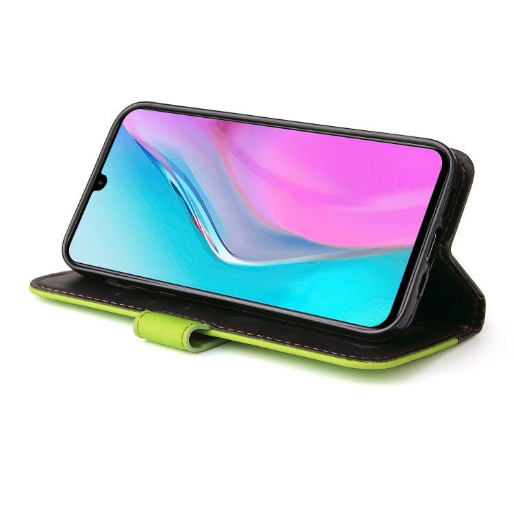 For Infinix Note 11 Stitching-Color Horizontal Flip Leather Case