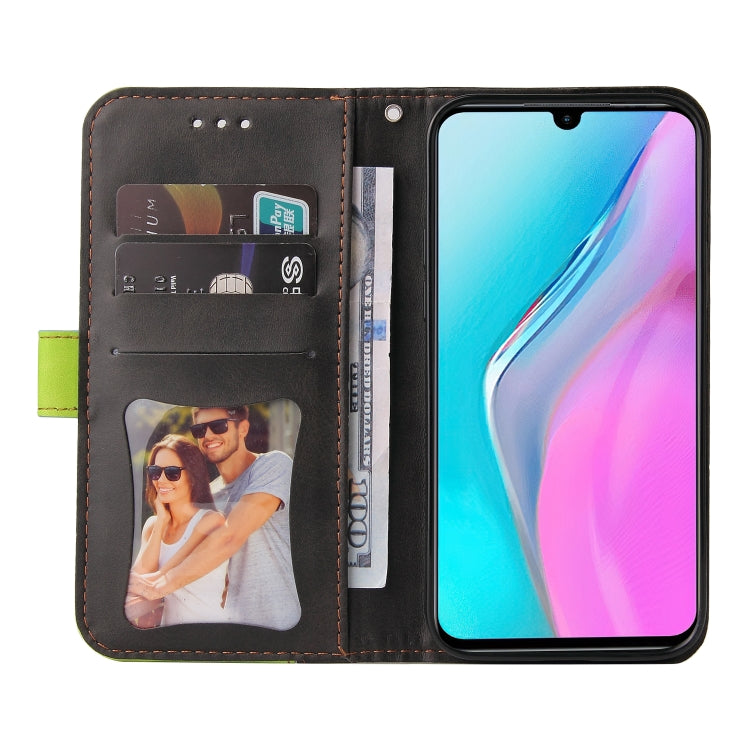 For Infinix Note 11 Stitching-Color Horizontal Flip Leather Case